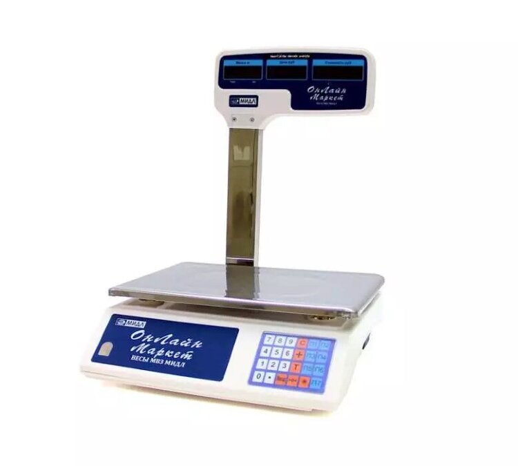 Весы МТ 15 МГДА (2/5; 230х330) Онлайн Маркет RS232/USB